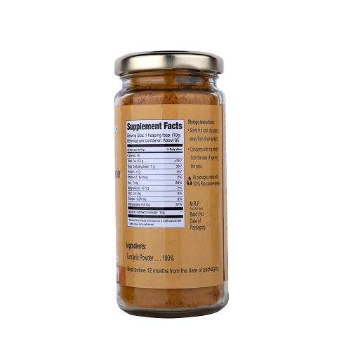 Organic Diet Organic Lakadong Turmeric Powder