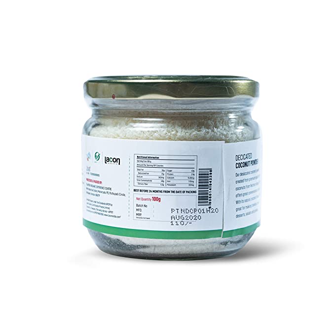 Organic Dessicated Coconut Powder | 100 gm