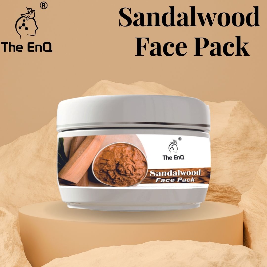 The EnQ Sandalwood Face Pack - 200 De Tab Care