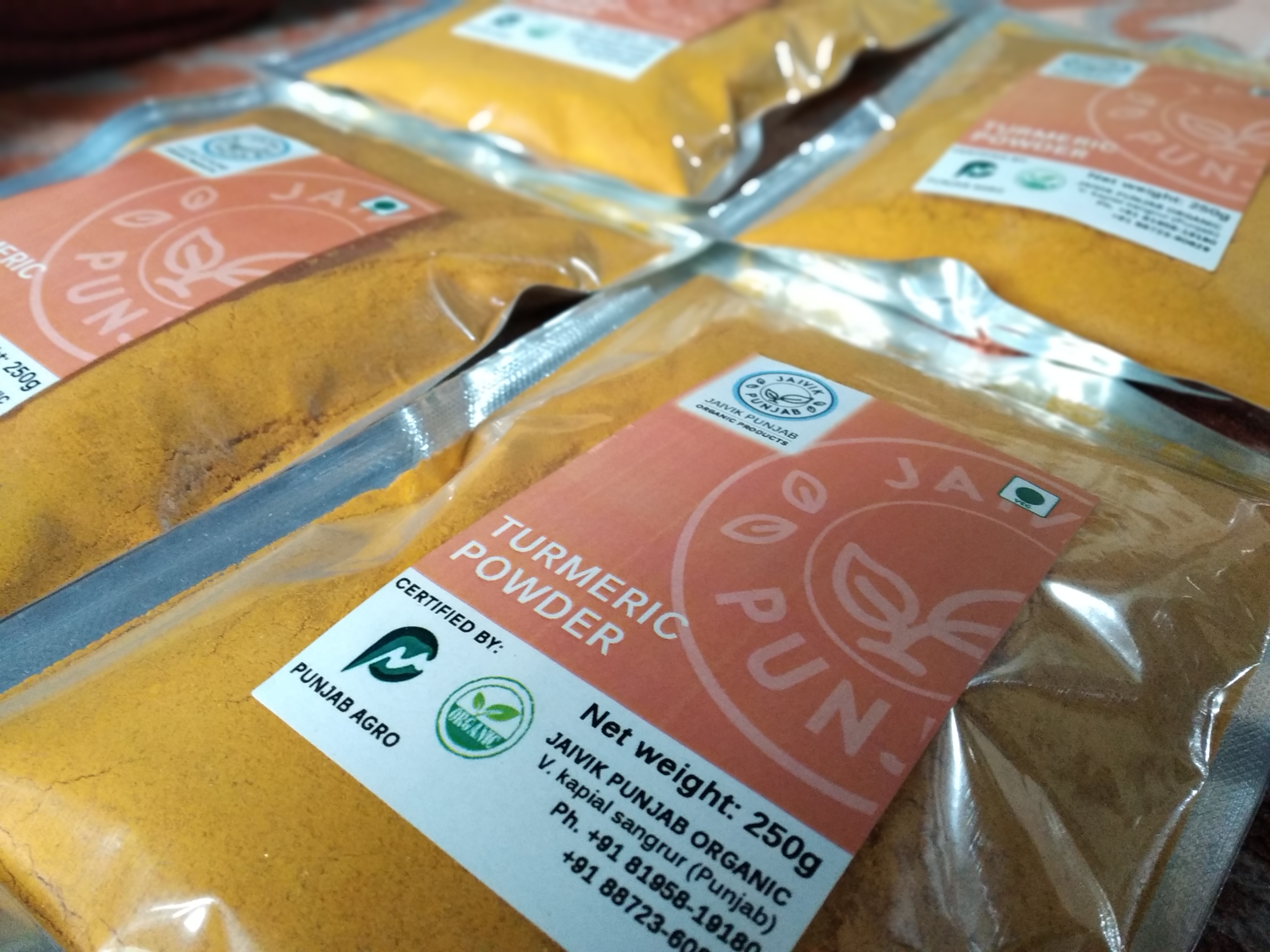 Organic Turmeric powder