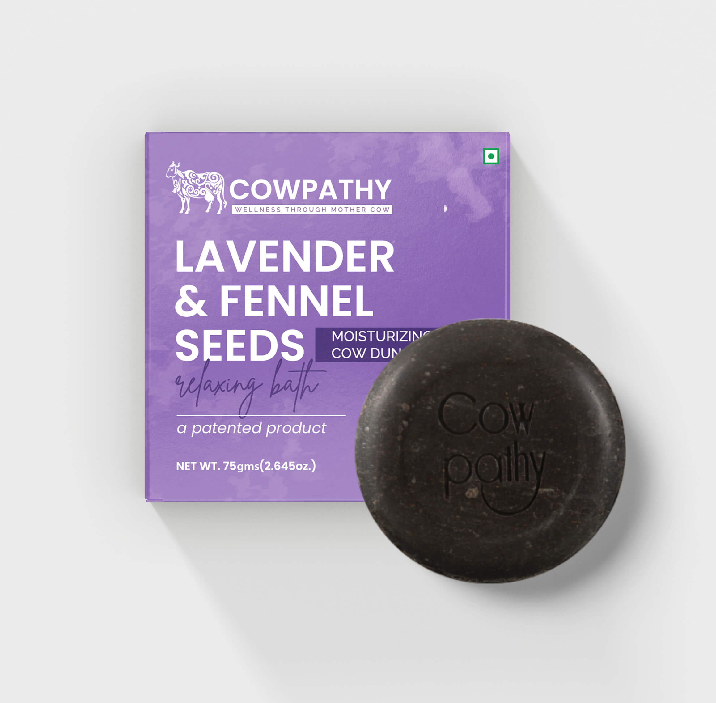 Cow Dung Soap  Lavender