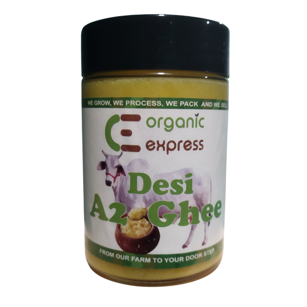 Organic Express Pure A2 Desi Cow Ghee - 500 GM