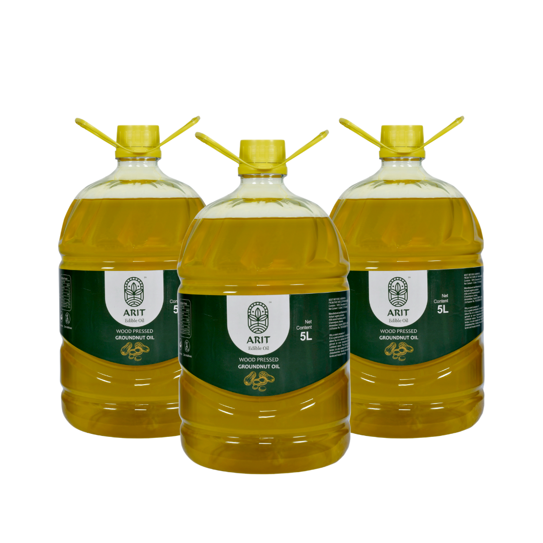 ARIT wood pressed groundnut oil