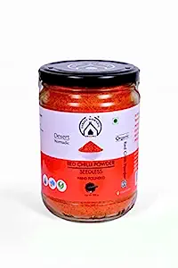 DESERT NOMADIC ORGANIC Red Chilli Powder hand Pounded