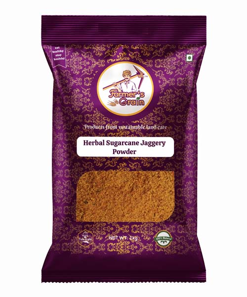 Herbal Sugarcane Jaggery Powder