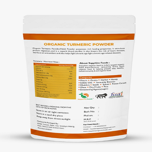 Organic Turmeric Powder