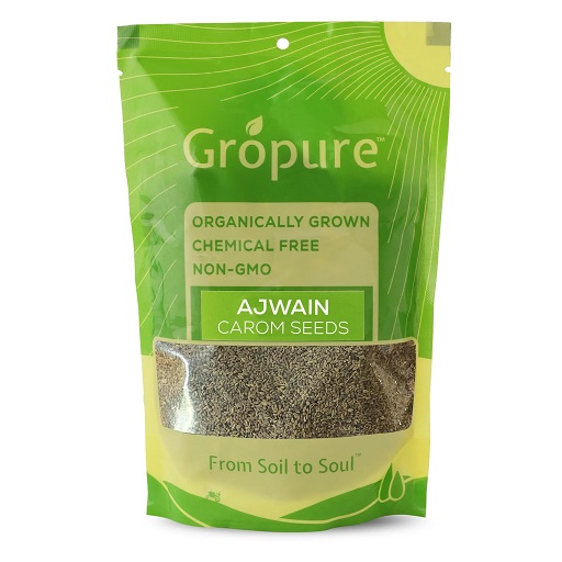 Gropure Organic Ajwain (Carom Seeds)