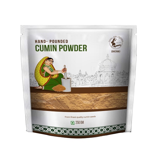 Hand Pounded Cumin Powder - 250 gm