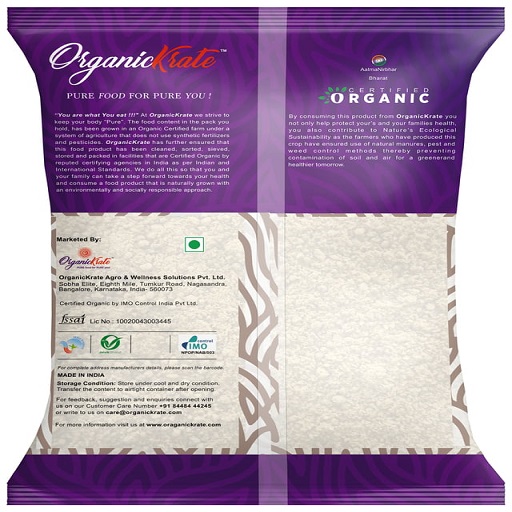 OrganicKrate Jaggery Powder (GUD)- Organic - 1 Kg