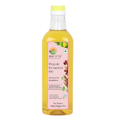 Organic Groundnut Oil | 1 Ltr