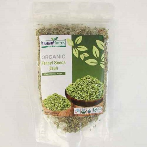 FENNEL SEEDS (SAUNF), 100% ORGANIC, 100% NATURAL