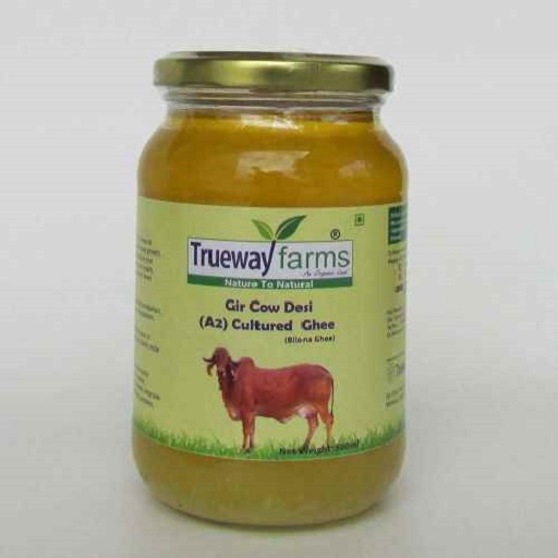 GIR COW DESI (A2) CULTURED GHEE (BILONA GHEE)