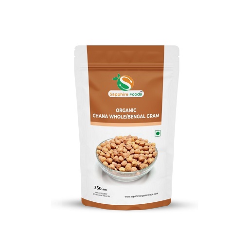 Organic Chana Whole/Bengal Gram