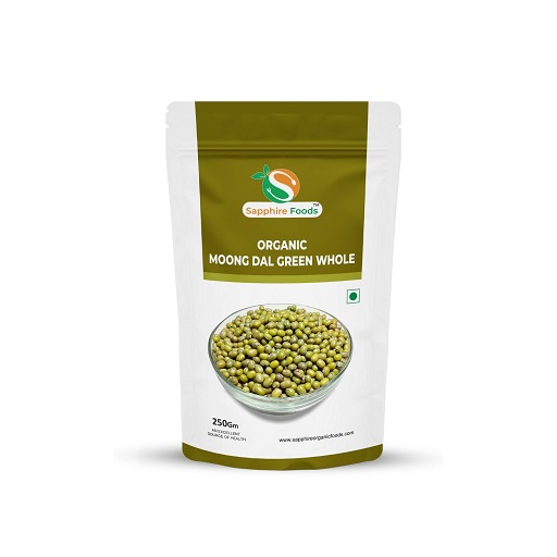 Organic Moong Dal Green Whole