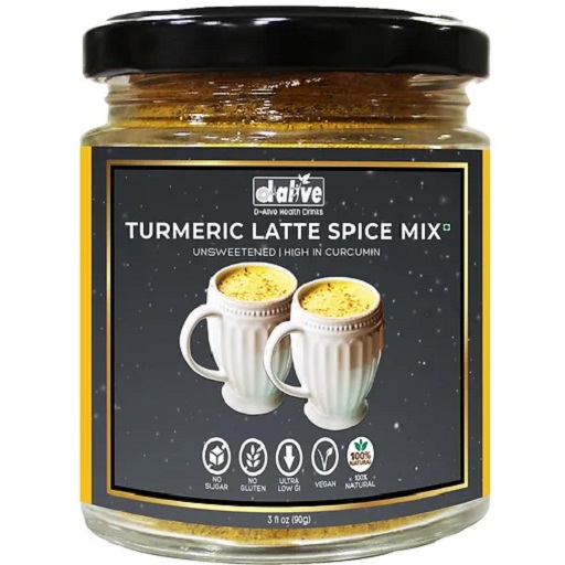 Organic Spiced Turmeric Latte Instant Drink Premix