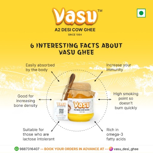 Vasu A2 Desi Cow Ghee