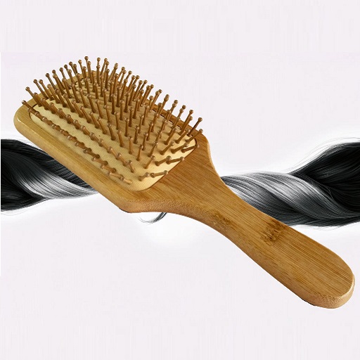 Bamboo Hair Brush Big