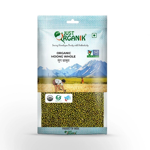 Organic Moong Whole (Moong Sabut)