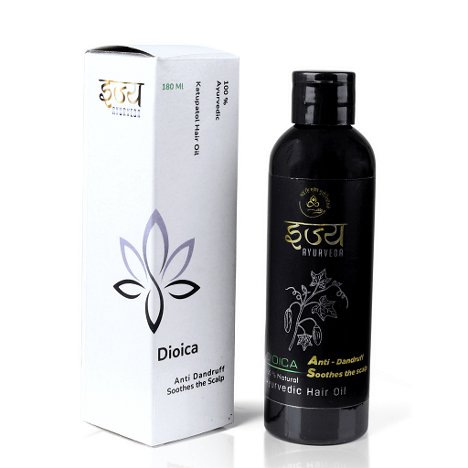 DioicaAyurvedic Anti-Dandruff Hair Oil  | 100% Natural |