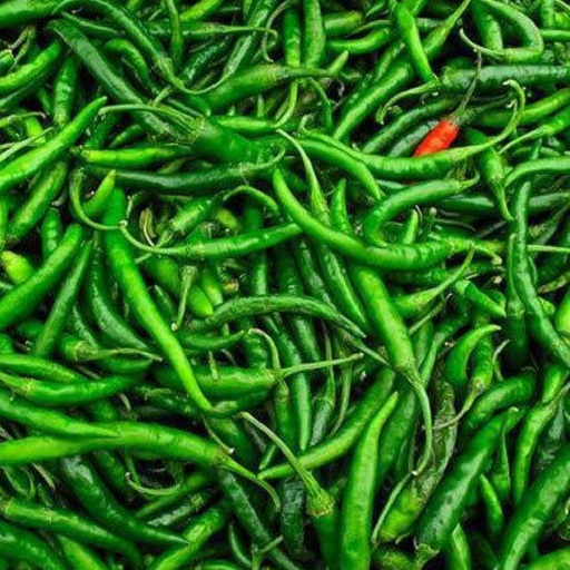 Organic Green Chilli