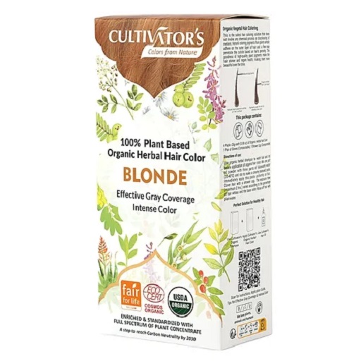 Organic Herbal Hair Color- Blonde