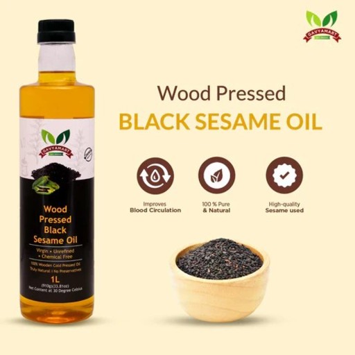 Gavyamart Organic Wood Pressed Sesame Oil