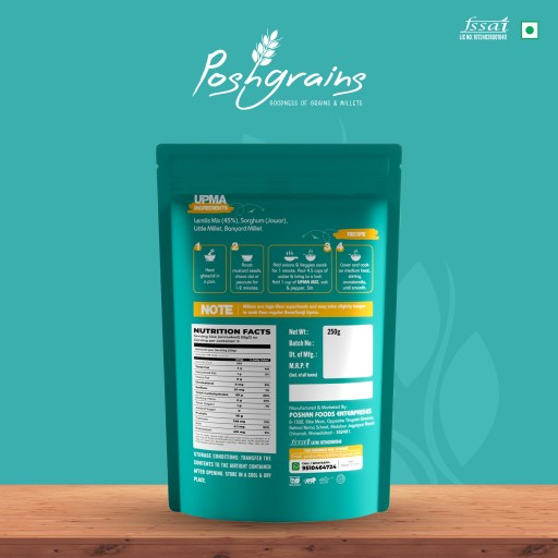 ORGANIC MILLET MIX (UPMA)