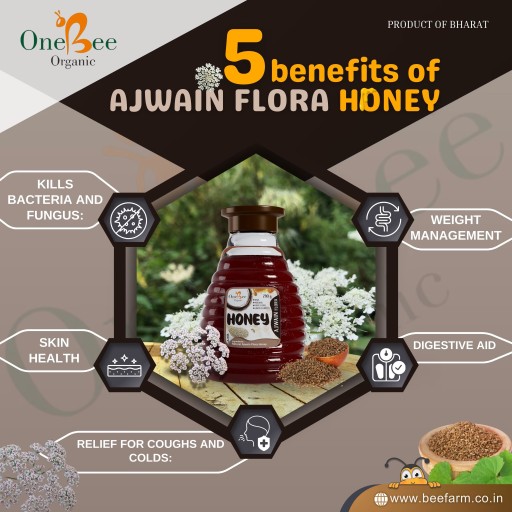 ORGANIC AJWAIN FLORA HONEY
