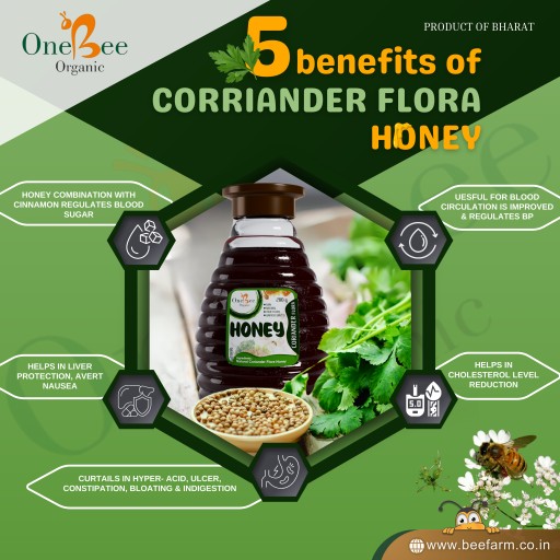 ORGANIC CORIANDER FLORA HONEY