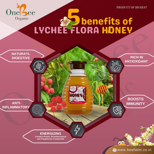ORGANIC LYCHEE FLORA HONEY