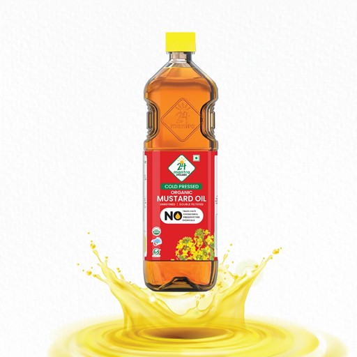 Cold Pressed Organic Mustard Oil