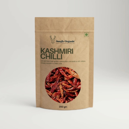 Jungle Organic Kashmiri Chilli – Mild Heat & Vibrant Color